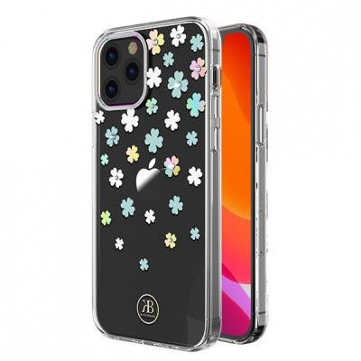 Kingxbar Lucky Skal iPhone 12 Mini - Transparent Clover