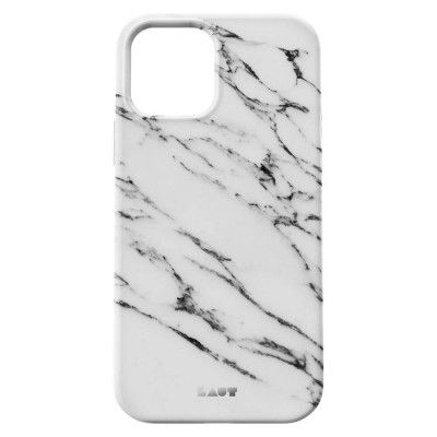 Laut Huex Elements Skal till iPhone 12 mini Vit Marble