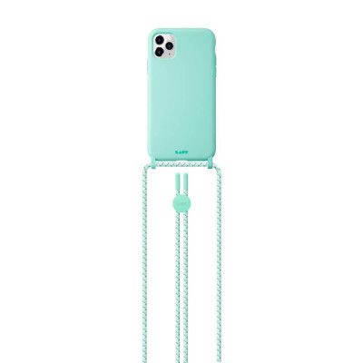 Laut Pastels Skal Halsbandsskal till iPhone 12 mini spearmint