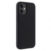 Melkco Aqua Silicone Case iPhone 12 Mini - Svart