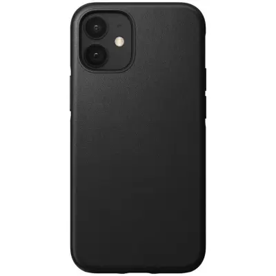 Nomad Rugged Horween Leather Case (iPhone 12 mini) - Ljusbrun