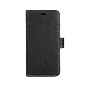 Onsala Mobilfodral Skinn Svart iPhone 12 Mini