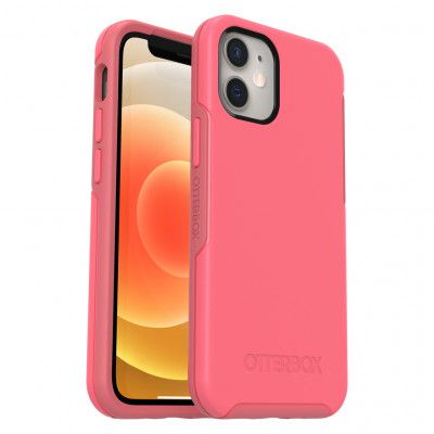 OtterBox Symmetry Plus MagSafe Skal iPhone 12 Mini - Rosa