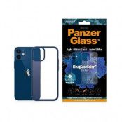 Panzerglass Clear Skal iPhone 12 Mini - Blå