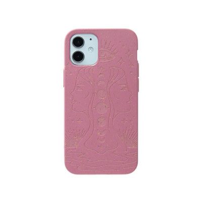 Pela Case Eco-Friendly Skal till iPhone 12 mini Cassis