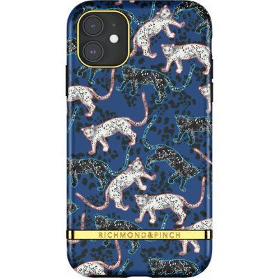 Richmond & Finch Blue Leopard (iPhone 12 mini)