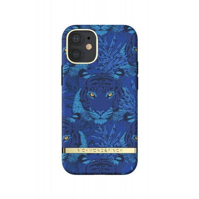 Richmond & Finch iPhone 12 Mini Skal Blue Tiger
