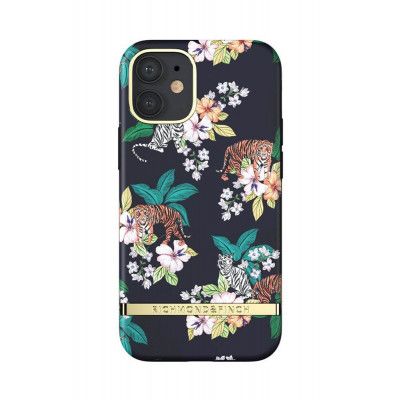 Richmond & Finch iPhone 12 Mini Skal Floral Tiger