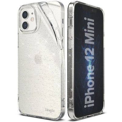 Ringke Air Ultra-Thin Gel Skal till iPhone 12 mini Glitter
