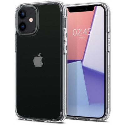 Spigen Ultra Hybrid (iPhone 12 mini) - Röd