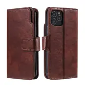 Trolsk Leather Wallet (iPhone 12 mini) - Svart
