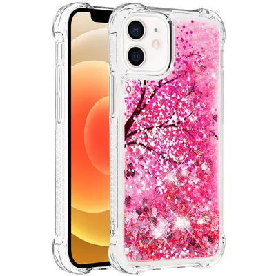 Trolsk Liquid Glitter Case - Pink (iPhone 12 mini)
