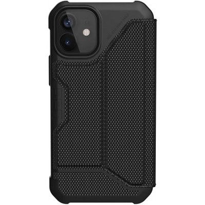 UAG Metropolis Wallet Case iPhone 12 Mini - Kevlar Black