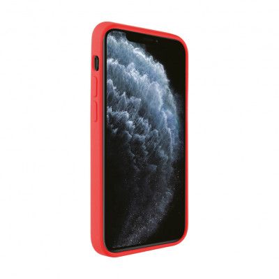 Vivanco Hype Silikon Skal iPhone 12 Mini - Röd