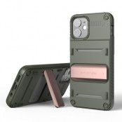 VRS DESIGN Damda QuickStand Skal iPhone 12 Mini - Bronze Grön