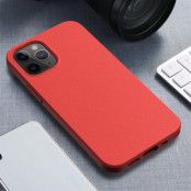 Wheat Straw Eco-Vänling Mobilskal iPhone 12 Mini - Röd
