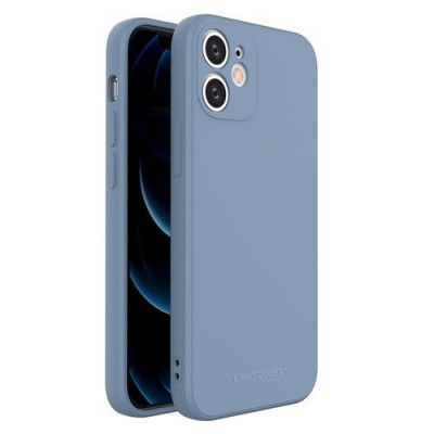 Wozinsky Color Silikon Flexible Skal iPhone 12 Mini - Blå