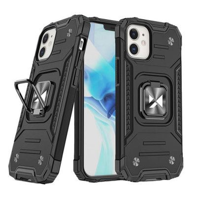 Wozinsky Ring Armor Skal iPhone 12 Mini - Svart