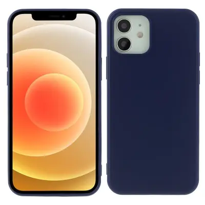 X-LEVEL iPhone 12 mini Mobilskal i Flytande Silikon - Blå