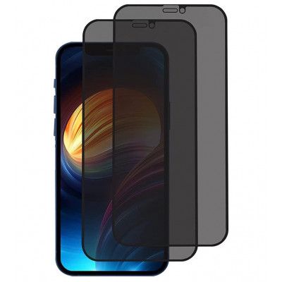 [2-PACK] Privacy Härdat Glas Skärmskydd iPhone 12 Pro Max Skärmskydd