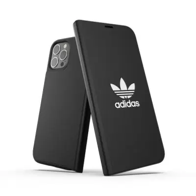 Adidas iPhone 12 Pro Max Plånboksfodral BASIC - Svart/Vit