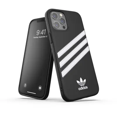 Adidas OR Moulded Case (iPhone 12 Pro Max) - Svart/silver