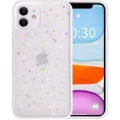 Bling Star Glitter Skal till iPhone 12 Pro Max - Vit
