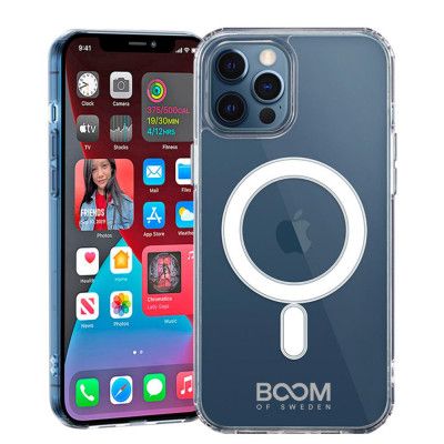 Boom - Magsafe Skal iPhone 12 Pro Max - Clear