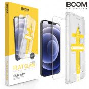 BOOM Flat Härdat Glas Skärmskydd iPhone 12 Pro Max