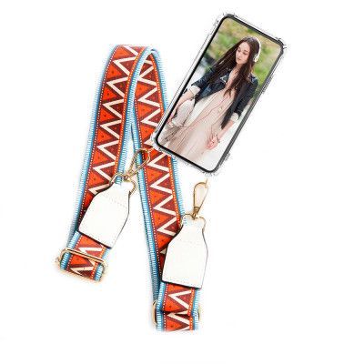 Boom iPhone 12 Pro Max skal med mobilhalsband- Belt Orange