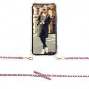 Boom iPhone 12 Pro Max skal med mobilhalsband- Rope CamoPurple