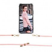Boom iPhone 12 Pro Max skal med mobilhalsband- Rope Pink
