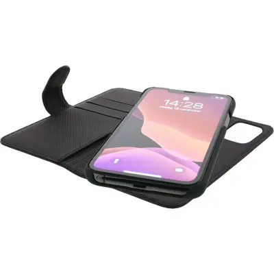 Deltaco Plånboksfodral Med Magnetskal (iPhone 12 Pro Max)