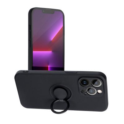 Forcell Silikon Skal till iPhone 12 Pro Max - Svart