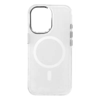 Galaxy S25 Edge Mobilskal Magsafe Glitter - Vit