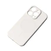 Galaxy S25 Edge Mobilskal Magsafe Silikon - Beige