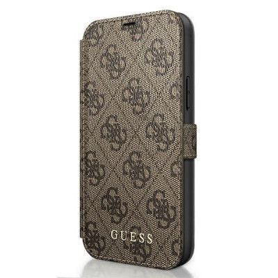 Guess Plånboksfodral iPhone 12 Pro Max Charms Collection - Brun