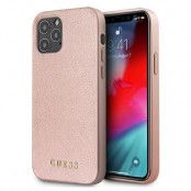 Guess iPhone 12 Pro Max Skal Iridescent - Rose Guld