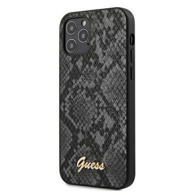 Guess iPhone 12 Pro Max Skal Script Python Collection - Svart