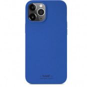 Holdit Silicone Skal iPhone 12 Pro Max - Royal Blå