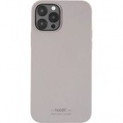 Holdit Silicone Skal iPhone 12 Pro Max - Taupe