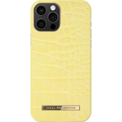 iDeal Atelier Skal Introductory iPhone 12 Pro Max - Lemon Croco
