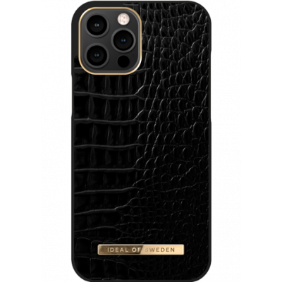 iDeal Atelier iPhone 12 Pro Max Skal - Neo Noir Croco