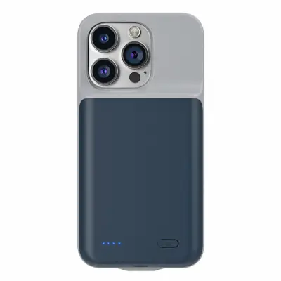 iPhone 12 Pro Max Batteriskal 6800mAh - Blå