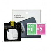 iPhone 12 Pro Max Kameralinsskydd 5D Glue Härdat Glas - Transperant