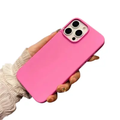 iPhone 12 Pro Max Mobilskal MagSafe Ultra Thin Silikon (Rose Rosa)