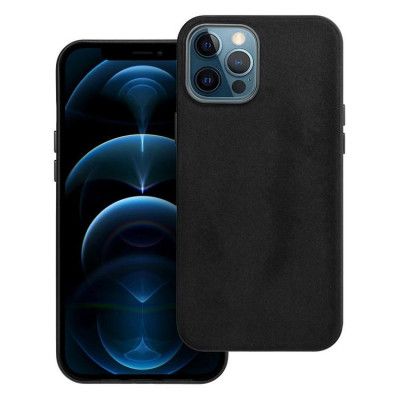 iPhone 12 Pro Max Mobilskal MagSafe Woven - Svart