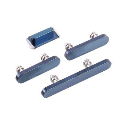 iPhone 12 Pro Max Sidoknappar - Blå