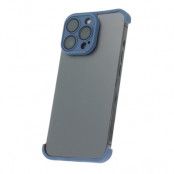 iPhone 12 Pro Max TPU Stötfångare med Kameras Skydd - Blå