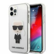 Karl Lagerfeld iPhone 12 Pro Max Skal Ikonik - Transparent